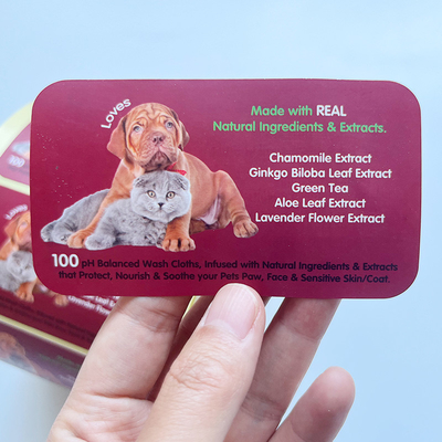 กระดาษเคลือบ PET ไวนิล Tamper Seal สติกเกอร์พิมพ์แบบกำหนดเอง