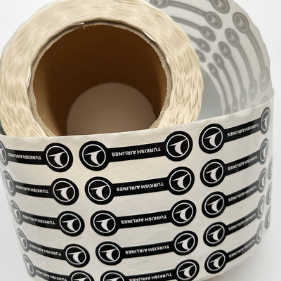 UV Resist Waterproof PVC Self Adhesive Label แยกด้านหลังพิมพ์โลโก้ Die Cut Vinyl Sticker