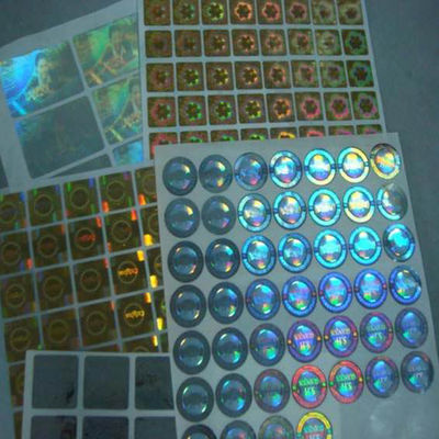 สติ๊กเกอร์โฮโลแกรมความปลอดภัย 3D