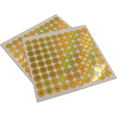 CMYK Printing Security สติ๊กเกอร์โฮโลแกรม
