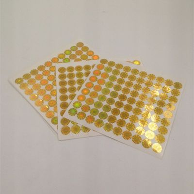 CMYK Printing Security สติ๊กเกอร์โฮโลแกรม