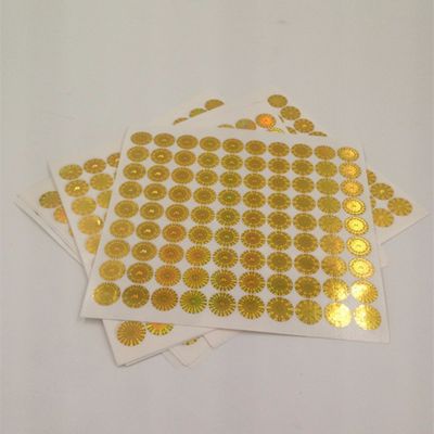 CMYK Printing Security สติ๊กเกอร์โฮโลแกรม