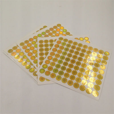 CMYK Printing Security สติ๊กเกอร์โฮโลแกรม