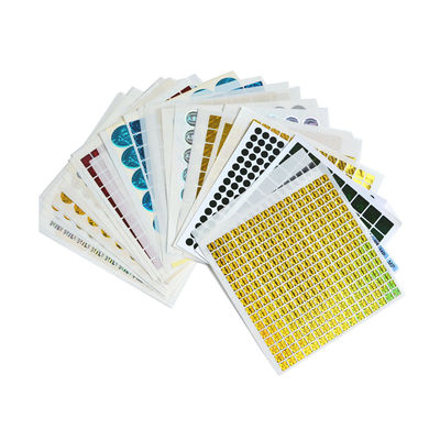 สติกเกอร์โฮโลแกรมความปลอดภัยกันน้ำ Die Cut สติกเกอร์โฮโลแกรมดั้งเดิม