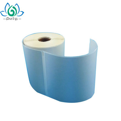 4X6 นิ้ว 220PCS ฉลากความร้อนเปล่าม้วนฉลากบาร์โค้ดเปล่า