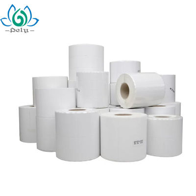 4X6 นิ้ว 220PCS ฉลากความร้อนเปล่าม้วนฉลากบาร์โค้ดเปล่า