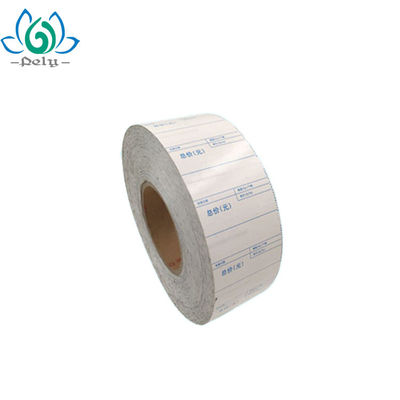 ฉลาก Linerless กันน้ำเคลือบลามิเนตเคลือบเงาไม่มีกระดาษรอง