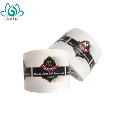 ฉลากแบบ Linerless Thermal Transfer เปล่าสำหรับซุปเปอร์มาร์เก็ต
