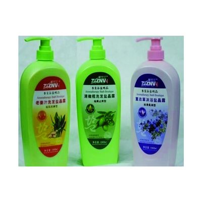 ฉลากกันน้ำสี CMYK Pely สำหรับขวดแชมพู