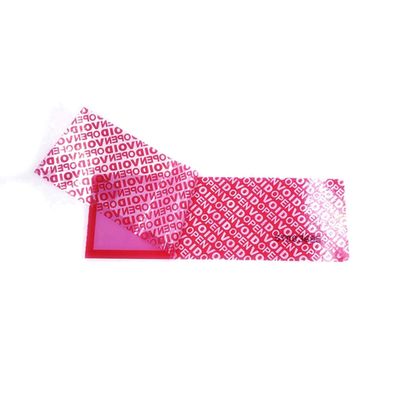 สติกเกอร์ติดตาม Gps กาวสูง Rfid Dymo Label Roll Void Security