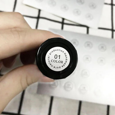 ลิปสติกน้ำหอมน้ำมันหอมระเหย Tamper Seal สติกเกอร์ฟอยล์สีทองพิมพ์ฉลาก