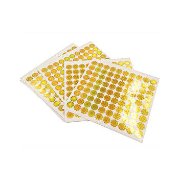 ฉลากป้องกันการปลอมแปลง 2D Tamper Evident Security, สติ๊กเกอร์โฮโลแกรมหลักฐานการงัดแงะ