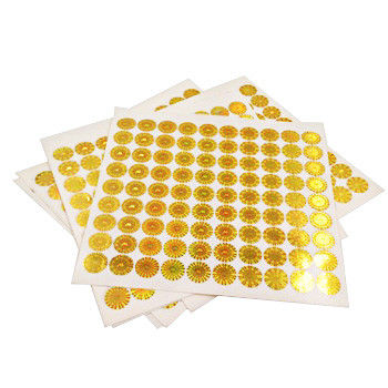 ฉลากป้องกันการปลอมแปลง 2D Tamper Evident Security, สติ๊กเกอร์โฮโลแกรมหลักฐานการงัดแงะ