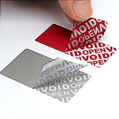 ฉลากความปลอดภัยที่เห็นได้ชัดของการงัดแงะความถูกต้อง ISO9001 สำหรับเครื่องสำอาง