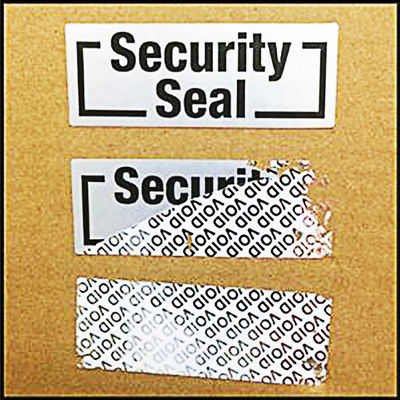 ฉลากความปลอดภัยที่เห็นได้ชัดของการงัดแงะความถูกต้อง ISO9001 สำหรับเครื่องสำอาง