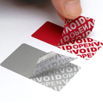 สติกเกอร์ไวนิลโฮโลแกรมป้องกันความปลอดภัย ISO9001