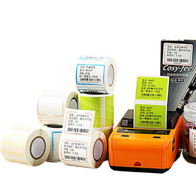 Flexographic CMYK Supermarket ชั้นวางป้ายแท็กสำหรับร้านขายของชำ