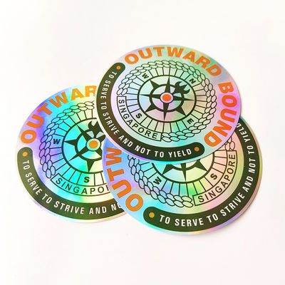 สติ๊กเกอร์โฮโลแกรม Rainbow Holographic 3d